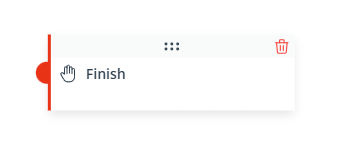 webflow finish