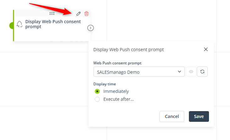 webflow settings