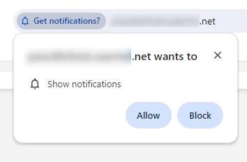 web push consent native