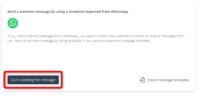 sending invitation bird integration panel