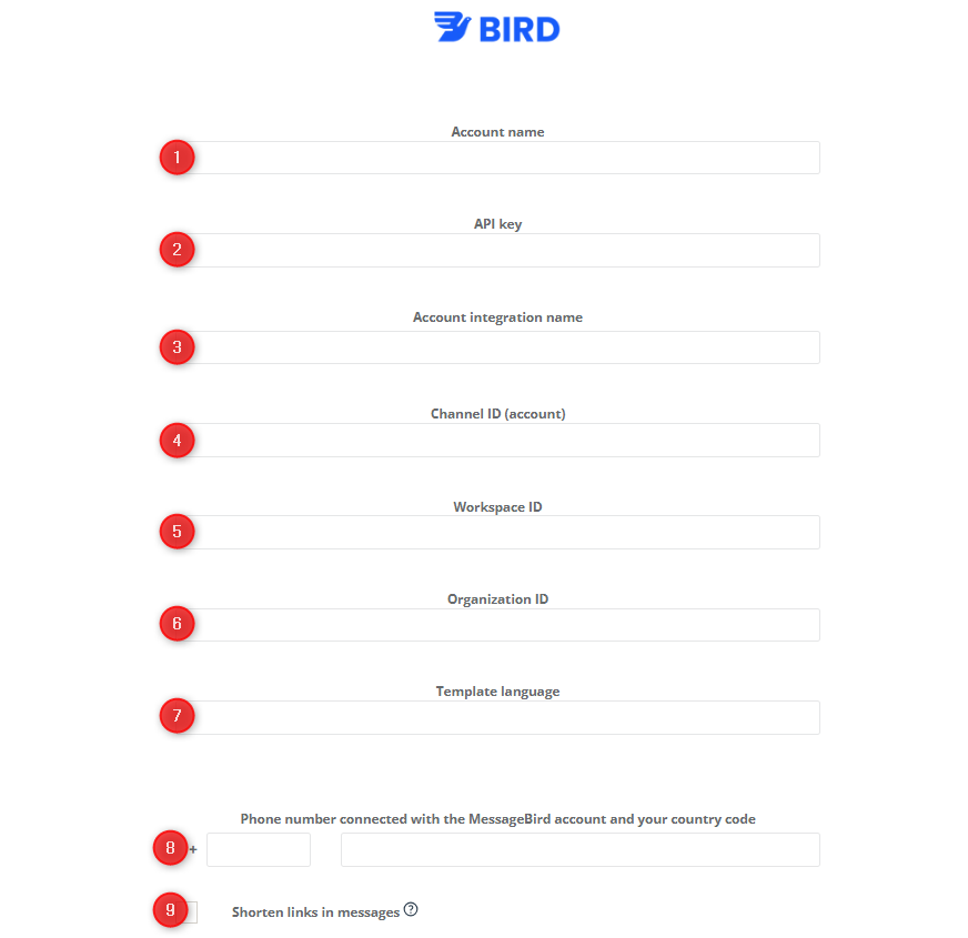 Bird integration